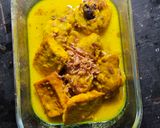Foto langkah ke 4 dari resep Opor Ayam Tahu Kuning.
