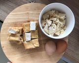 Hình bước làm 1 của món BÚN RIÊU - PHIÊN BẢN Không CUA