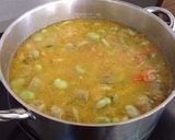 Foto del paso 5 de la receta: Fideos con arroz verduras y gambas