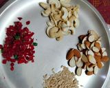 A picture of step 8 of Moong dal Cake.