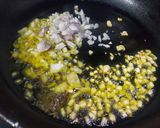 A picture of step 1 of Gajar Mooli Matar Sabzi.