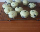 #seasonalingredientscontest# blue berries cupcakes recipe step 7 photo