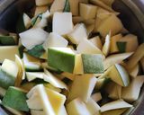 A picture of step 1 of Fresh mango pickle.