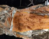 A picture of step 2 of Mum's oven baked Salmon.