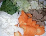 Foto langkah ke 1 dari resep CAPCAY KUAH - Simple & Praktis (Memanfaatkan bahan yg ada).