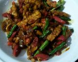 Foto langkah ke 10 dari resep Tempe Orek Sehat Pedas No MSG.