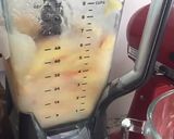 A picture of step 2 of Cashew fruit drink iftar special.