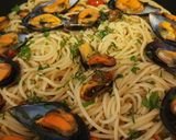 Foto del paso 7 de la receta: Spaghetti con le cozze e pomodorini