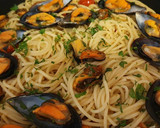 Foto del paso 7 de la receta: Spaghetti con le cozze e pomodorini