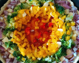 Foto del paso 4 de la receta: 🍕🌈Pizzeta Arcoíris 🌈🍕de harina de arroz 🍚 gluten free