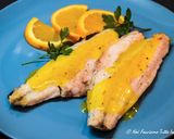 A picture of step 7 of Sea Bass Fillets with Orange Sauce.
