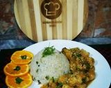 A picture of step 14 of Orange Chicken🍊🍗🍛.