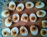 Foto del paso 12 de la receta Huevos rellenos súper fáciles y deliciosos