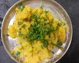 A picture of step 4 of Kaddu ka Bharta (Smashed pumpkin).