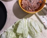 รูปขั้นตอนการทำที่ 1 ของ ผักกาดขาวอกไก่สับม้วน (คลีน)