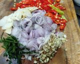 Foto langkah ke 5 dari resep Lidah Goreng Sambal Matah.