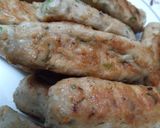 A picture of step 5 of Chicken Seekh Kabab.