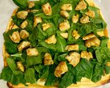 Foto del paso 4 de la receta: Wrap de pollo al curry aguacate, mozzarella y piña