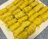 Gambar langkah 5 resipi Roti Jala sukatan cawan (R189).