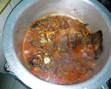 A picture of step 4 of Stewed tilapia#authormarathon#.