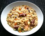 Foto del paso 9 de la receta Risotto con chistorra y cranberries