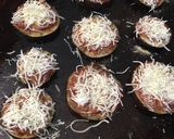 A picture of step 6 of Eggplant Spaghetti Parmesan.