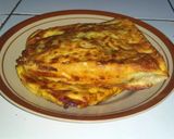 Foto langkah ke 6 dari resep Martabak telor teflon.