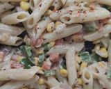 A picture of step 4 of Mayonnaise pasta.