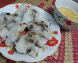 Hình bước làm 6 của món Bánh cuốn 'Duốc' nóng đây ạ!! :D