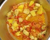 A picture of step 8 of Bonless Aloo murgi salan.