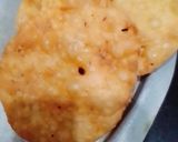 A picture of step 1 of Papri chana chat.