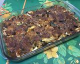Une image de l'étape 8 de Gratin de courgettes parfum de cèpes au parmesan et chapelure aux épices.