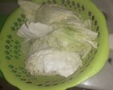 صورة لخطوة 2 من وصفة كرمب محشي باللحم المفروم مع مرقة بالحمص ولا اروع 😋😉