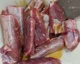 Foto del paso 1 de la receta Costillas en salsa de tomates secos 🍅 pimiento rojo🌶️ y miel🍯