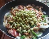Foto langkah ke 5 dari resep Cah Daging Sapi Edamame.