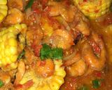 Foto langkah ke 4 dari resep Udang Saos Padang Ala Seafood Tenda ❤️.