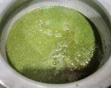 A picture of step 4 of Mint Pani Puri.