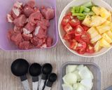 Foto langkah ke 1 dari resep Sate Daging Sapi Masak Teflon.