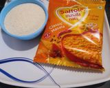 A picture of step 1 of Oats Potato Tikki.