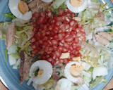 Foto del paso 5 de la receta: 🥗Ensalada de boniatos, granada y escarola