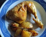 Foto del paso 7 de la receta: Pollo Asado al Romero con Patatas Rústicas