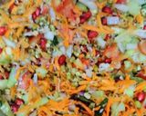 A picture of step 3 of Sprouted moong dal mix salad.