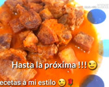 Foto del paso 8 de la receta: Carne de puerco en salsa roja
