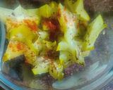 A picture of step 2 of Chatpata Star Fruit.