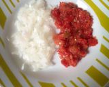 A picture of step 3 of Grated fried yam.