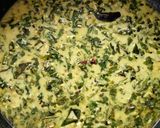 A picture of step 5 of Green Amaranth Leaves Curry | Thotakura.