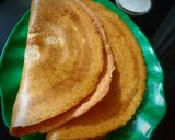 A picture of step 3 of Masoor Dal Dosa.