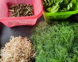 Foto langkah ke 1 dari resep Sego Bancaaan / sego Mong-mong / sego gudangan khas Solo.