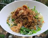 Foto langkah ke 3 dari resep Mie shirataki kuah tabur cakalang fufu.