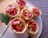 Foto del paso 5 de la receta: Canastitas primaverales con jamón crudo🧺♥꒰⁠ᵕ⁠༚⁠ᵕ⁠⑅⁠꒱